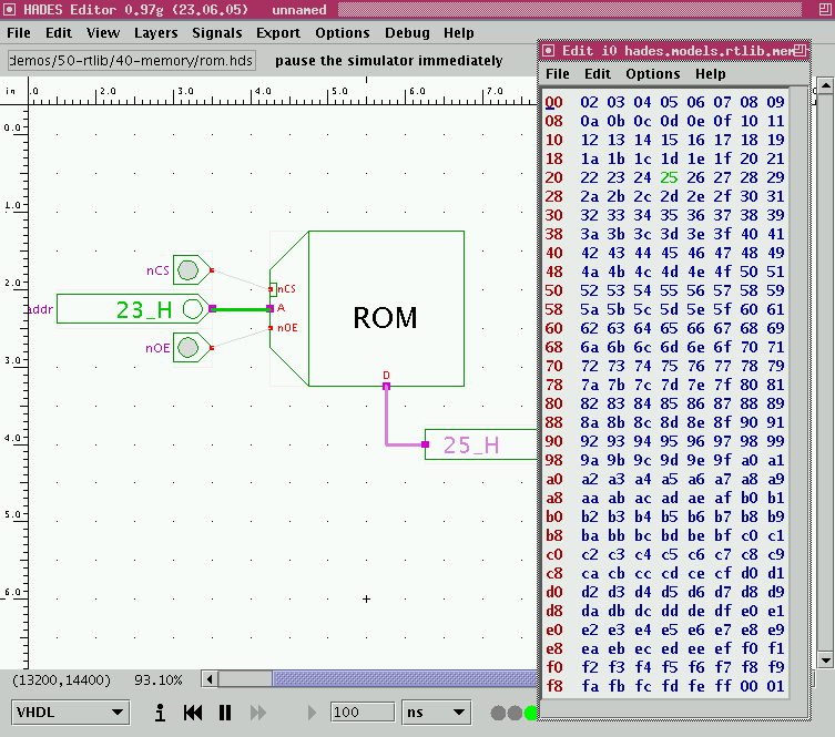 memory editor window