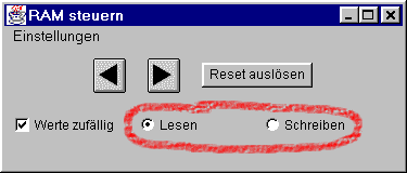 [Steuerfenster fr RAM]