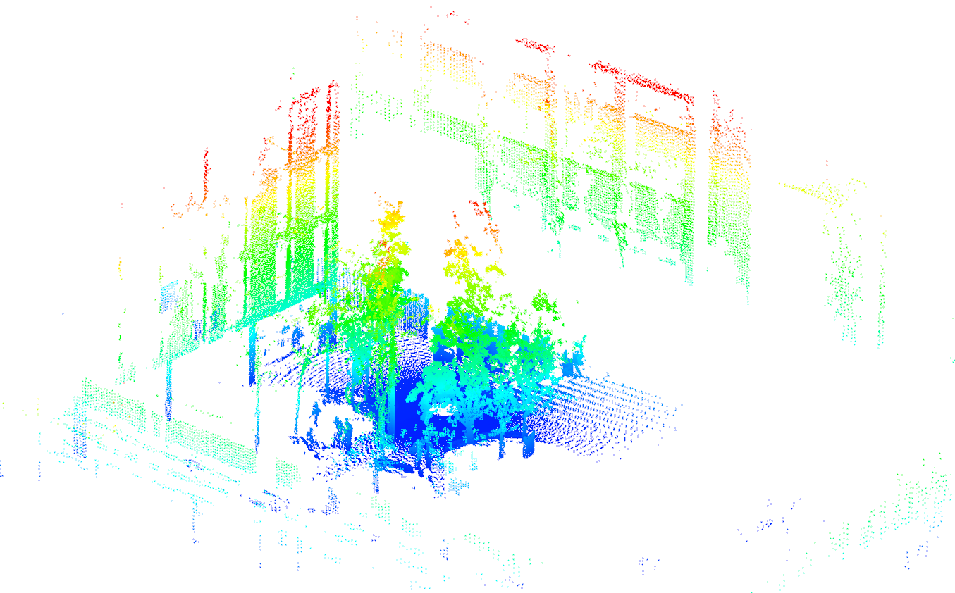 scan 5, as point cloud.
