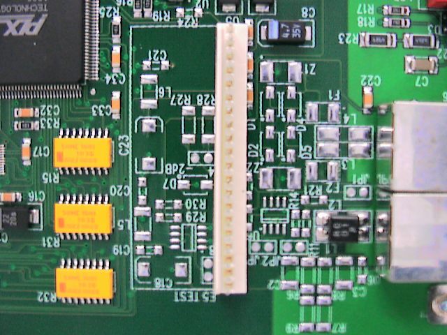 PCI485X with new pin connector