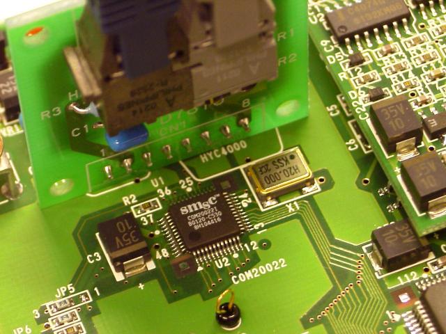 ARCNET interface on the PA10 controller.